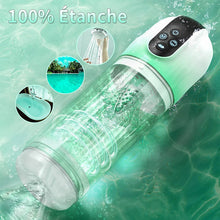 Load image into Gallery viewer, Masturbateur électrique avec 7 modes d'aspiration dans l'eau 7 modes de rotation