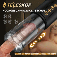 Load image into Gallery viewer, Telescope 5 Stoßen 10 Vibrieren 5 Saugen 3 IN 1 Masturbator für Männer