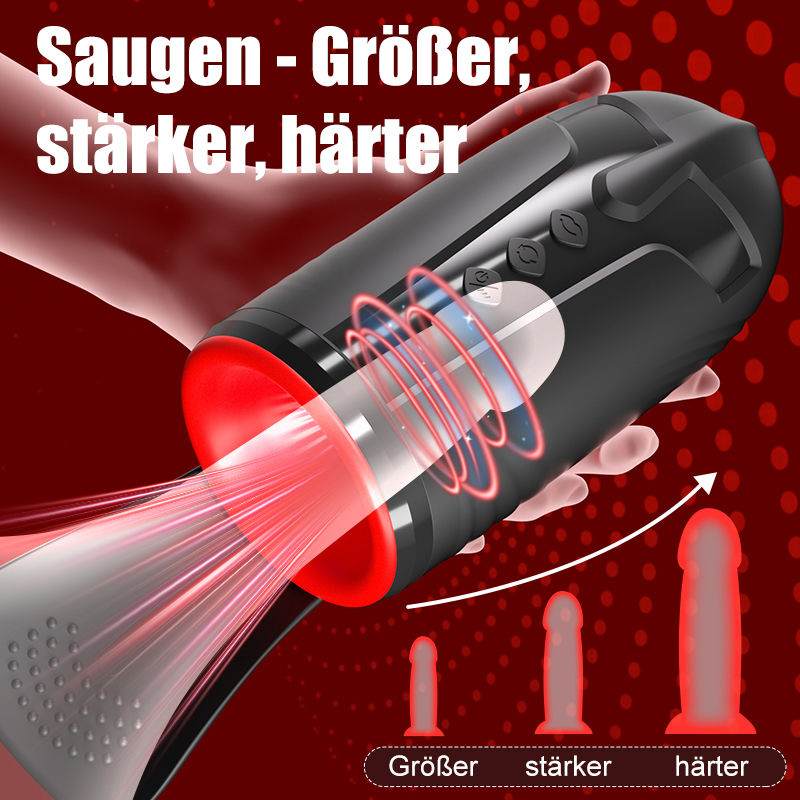 Kavallerist-10 Vibration 5 Oral Lutschen 3 Twisting Spinning Glans Training + Masturbation