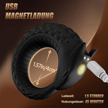 Load image into Gallery viewer, Dragon Thunder – Cock‑Ring mit 10 Vibrationsstufen, langlebiges Silikontoy