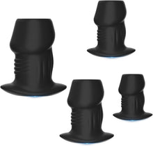 Load image into Gallery viewer, BDSMAGE Anal Tunnel Plug Set,Analplug für Paare Frauen Männer,Spekulum Plugs Sexspielzeug Analspielzeuge Analdehner erotisches Sexspielzeug für Paare extrem Sex Fisting (S+M+L+XL)