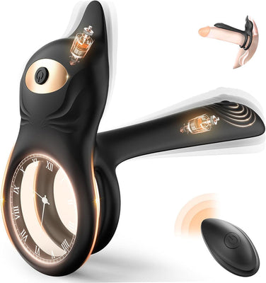 Anneau Penien - Anneau Homme Vibrant Sex Toýs Couple Homme, 10 Modes Sextoyse Homme Sex Toys, Anneaux de Pénis Sextoyse Couple Plaisir, Sex Toyspour Pour Homme, Anneau Vibrant Pénis Clitoridienne