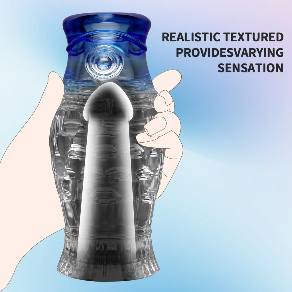 mit 3D Vagina Klitoris Anal Penis Trainingsgerät Erotik Männer Sexspielzeug