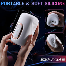 Load image into Gallery viewer, Automatische Masturbatoren Penis Stroker Blowjob mit 10 Klopfen &amp; 10 Vibrationsmodi