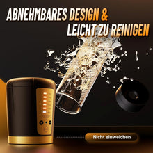 Load image into Gallery viewer, Elektrische Penispumpe Masturbator Sex Spielzeug für die Männer - Vakuumpumpe mit 5 Starken Saugmodi Penies Pump mit 6 Penisringe &amp; 3 Silikonhülsen Erotisches Sexspielzeug für Männer Penisvergrößerung