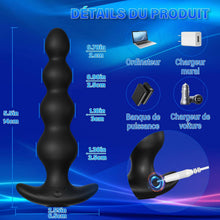 Load image into Gallery viewer, Plug Anal Vibromasseur Sex Toys - 14cm Extenseur plug anus plaisir pour hommes, femmes et couples, jouet sexuel plug anale est livré avec 9 modes de vibration et App Caractéristique, étanche IPX6