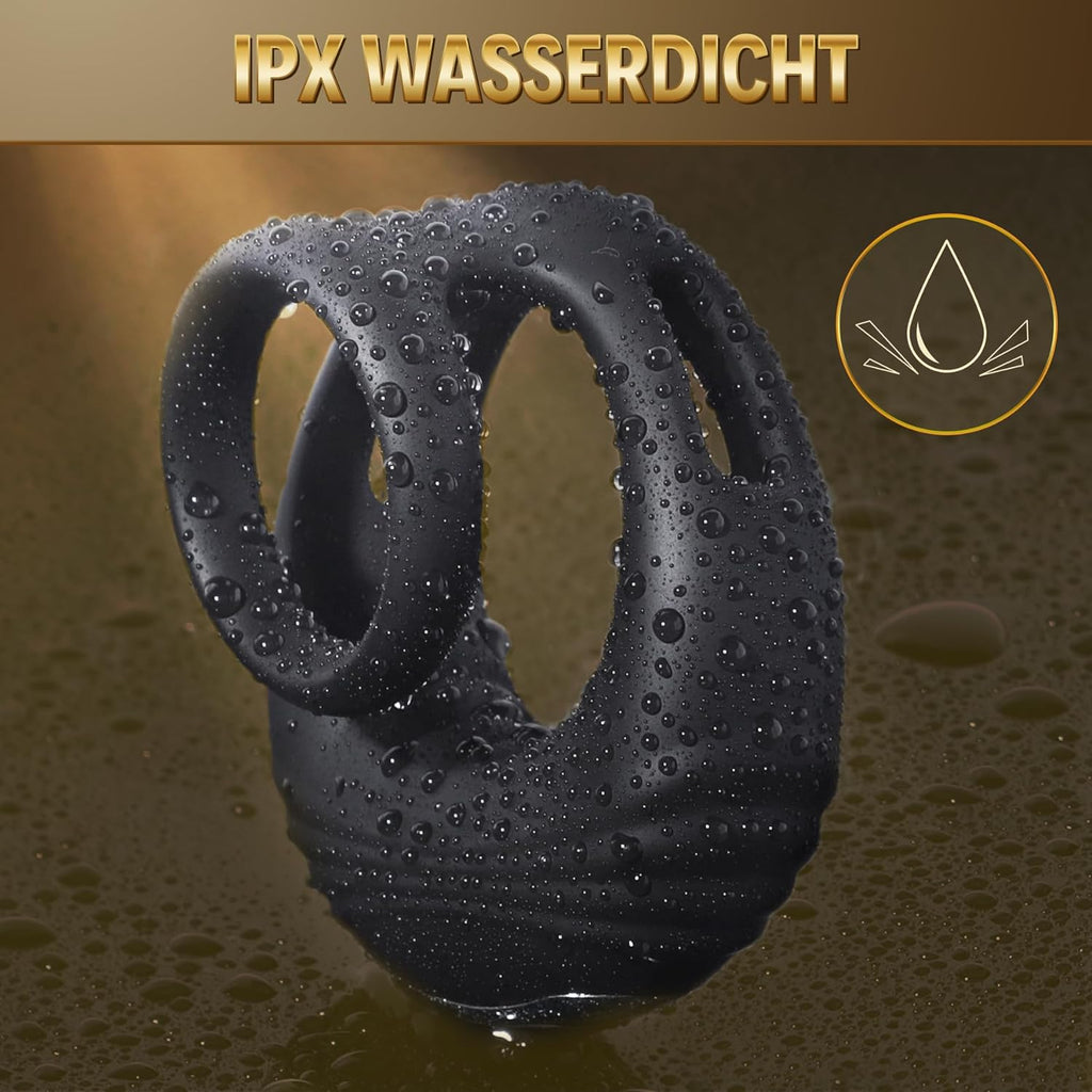 Sex Spielzeug Für Die Paare Penisring, Sex Spielzeug Für Die Männer Dual Penis Ring Vibrator Mit Fernbedienung, Penisringe Langwährende Erektion Cockring Sex Spielzeug Für Die Frau, Männer