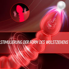 Load image into Gallery viewer, Analvibratoren für Mann Prostata Stimulation Männer mit Penisring Vibrationen Analplug für männer Sex Spielzeug für die Männer Anal Vibrator Anal dildo Anal Plug Buttplug für Paare Sexspielzeugs