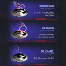 Load image into Gallery viewer, Elektrischer Masturbator Penistrainer Vibrator 10 Vibrationen Einstellbare Größe Automatische Masturbator Cup Penisring Masturbatoren Mann Männer Eichel Stimulator Silikon Sexspielzeug Männer