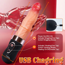 Load image into Gallery viewer, Raw Torque - Gode chauffant S-Wave